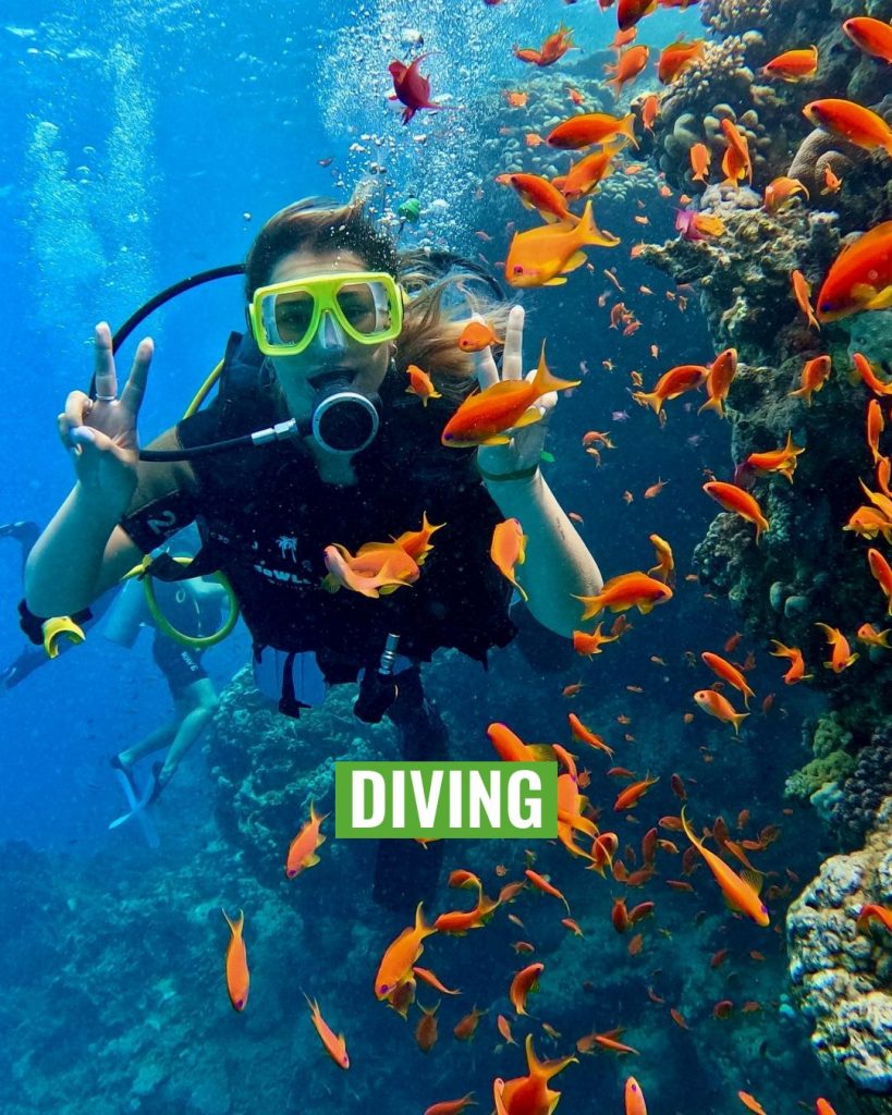 Diving