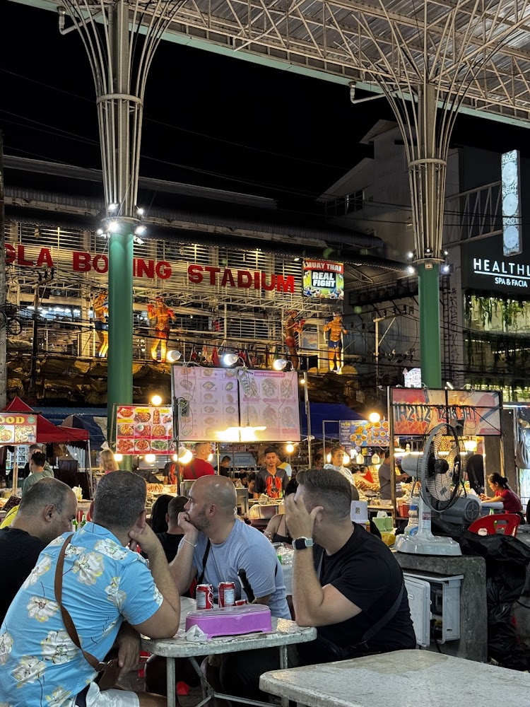 Патонг, Продуктовый рынок Банзаан карта