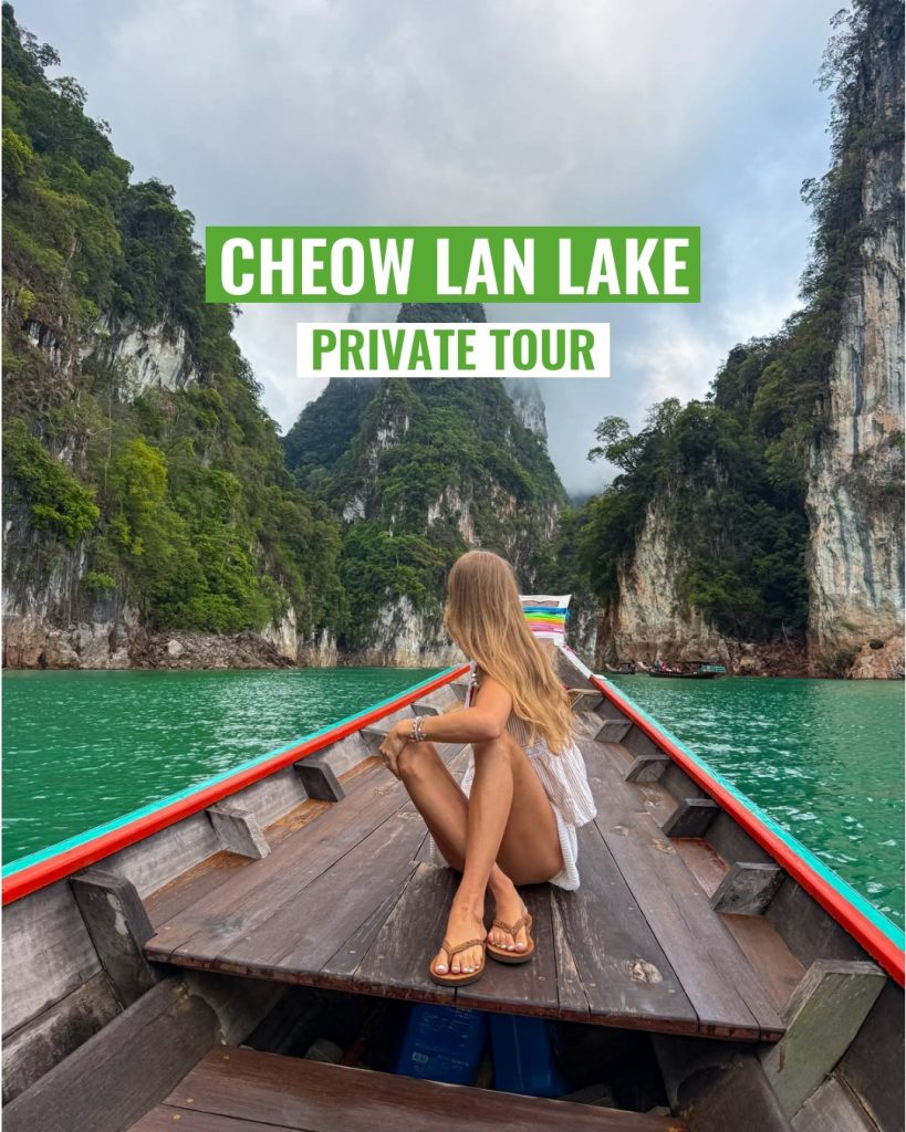 Cheow Lan Lake. Private Tour