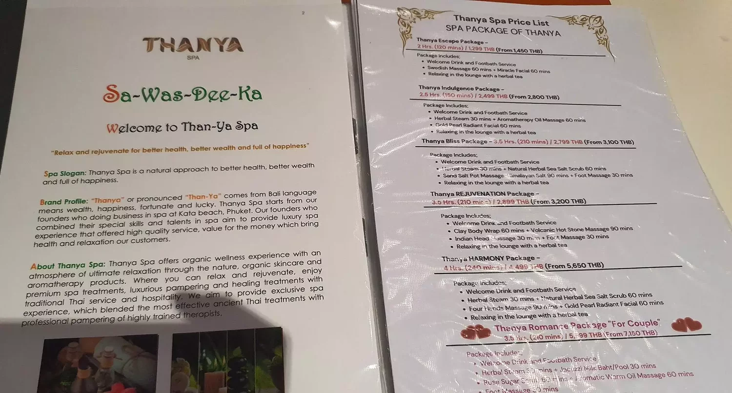 Kata, Thanya Spa Phuket фото