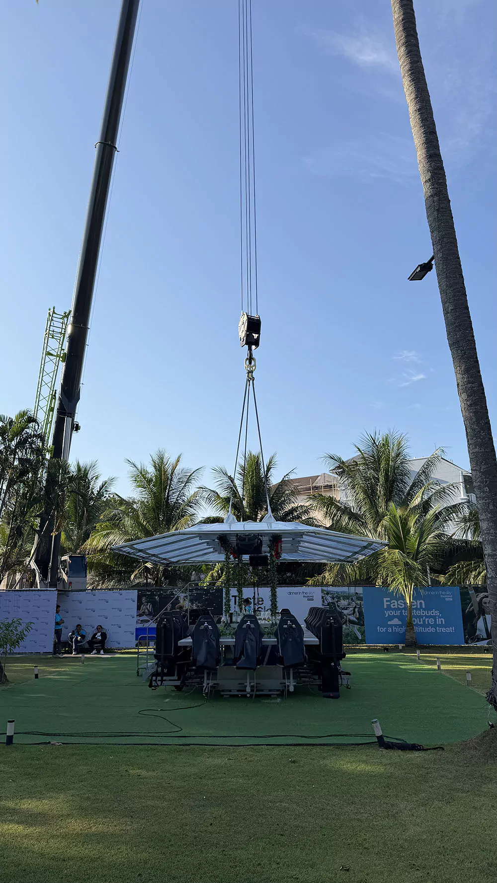 Karon, Dinner in the Sky Phuket | Restaurant opening hours