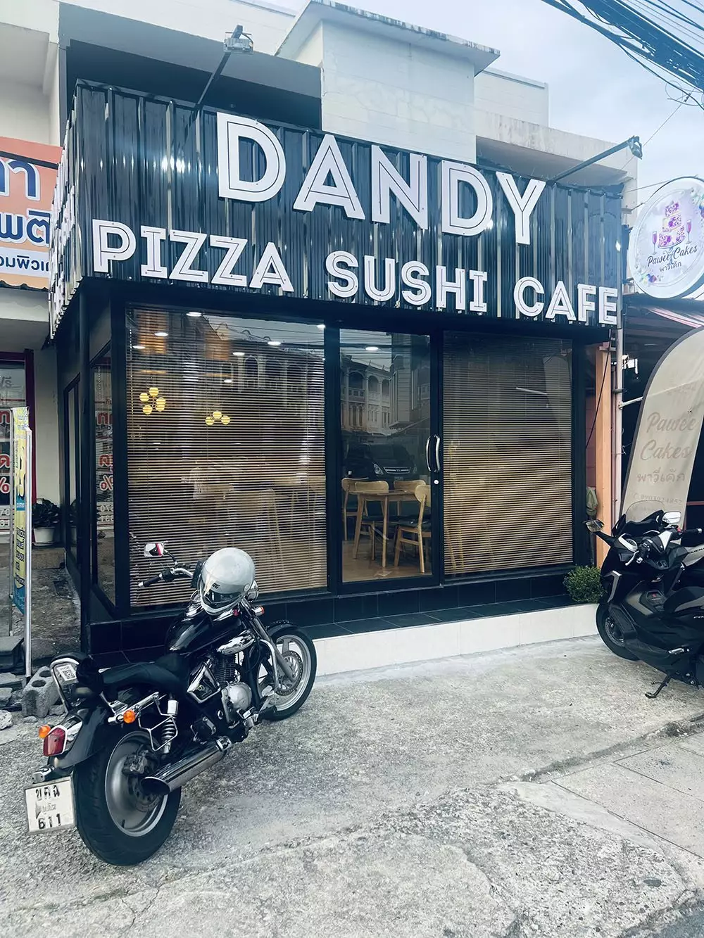 Kathu, Dandy Pizza Sushi Cafe visit