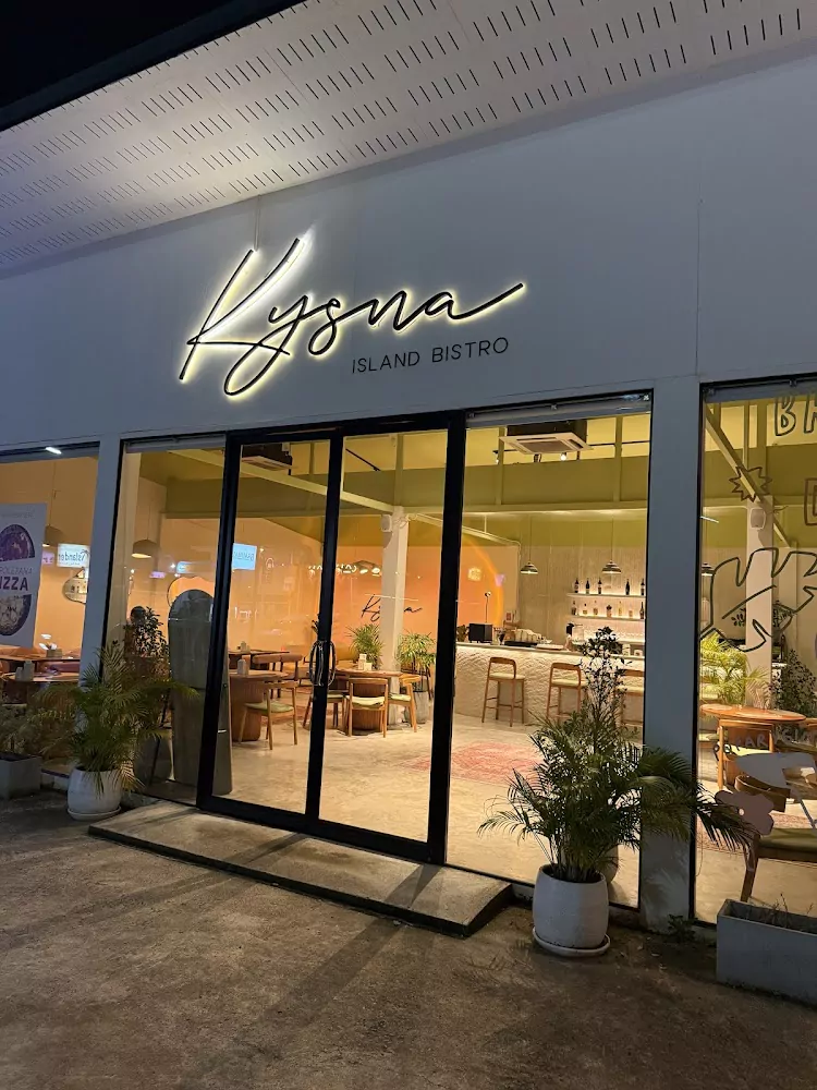 Раваи, Кафе Kysna | island bistro часы работы