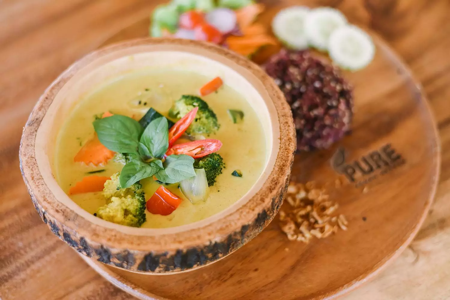 Rawai, Pure Vegan Heaven map