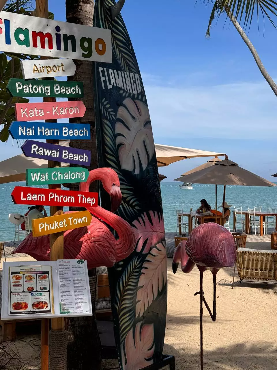 Panwa, Flamingo (Beachfront Cafe & Bar & Co-Working) directions