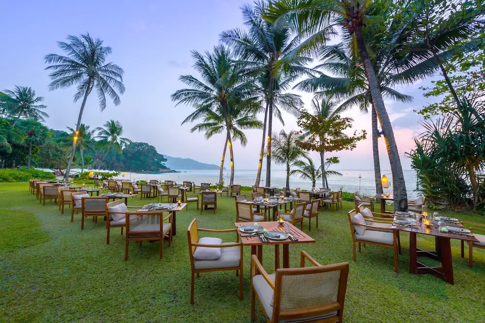 Beach Restaurant The Surin in Phuket