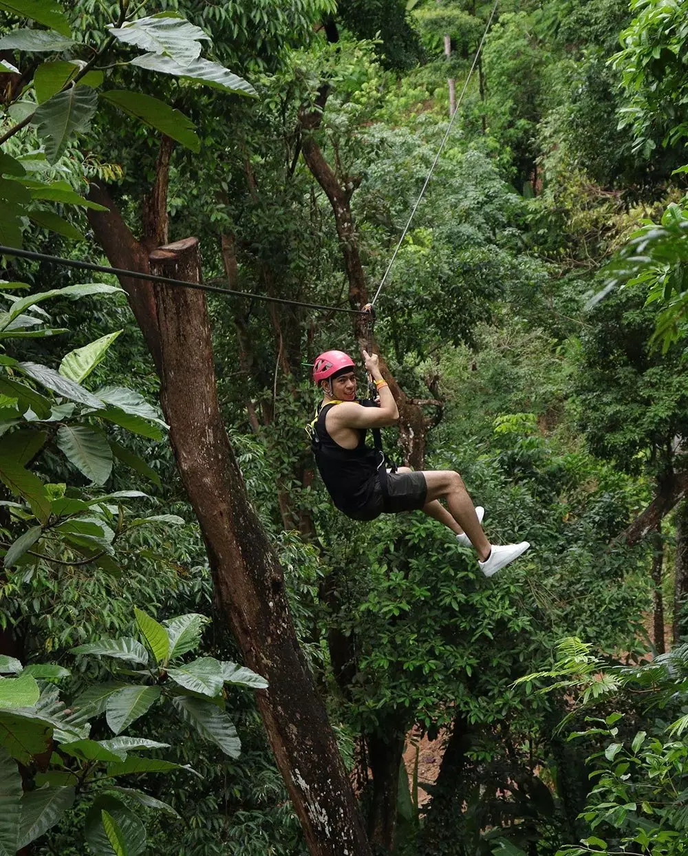Hanuman World rope park in Phuket