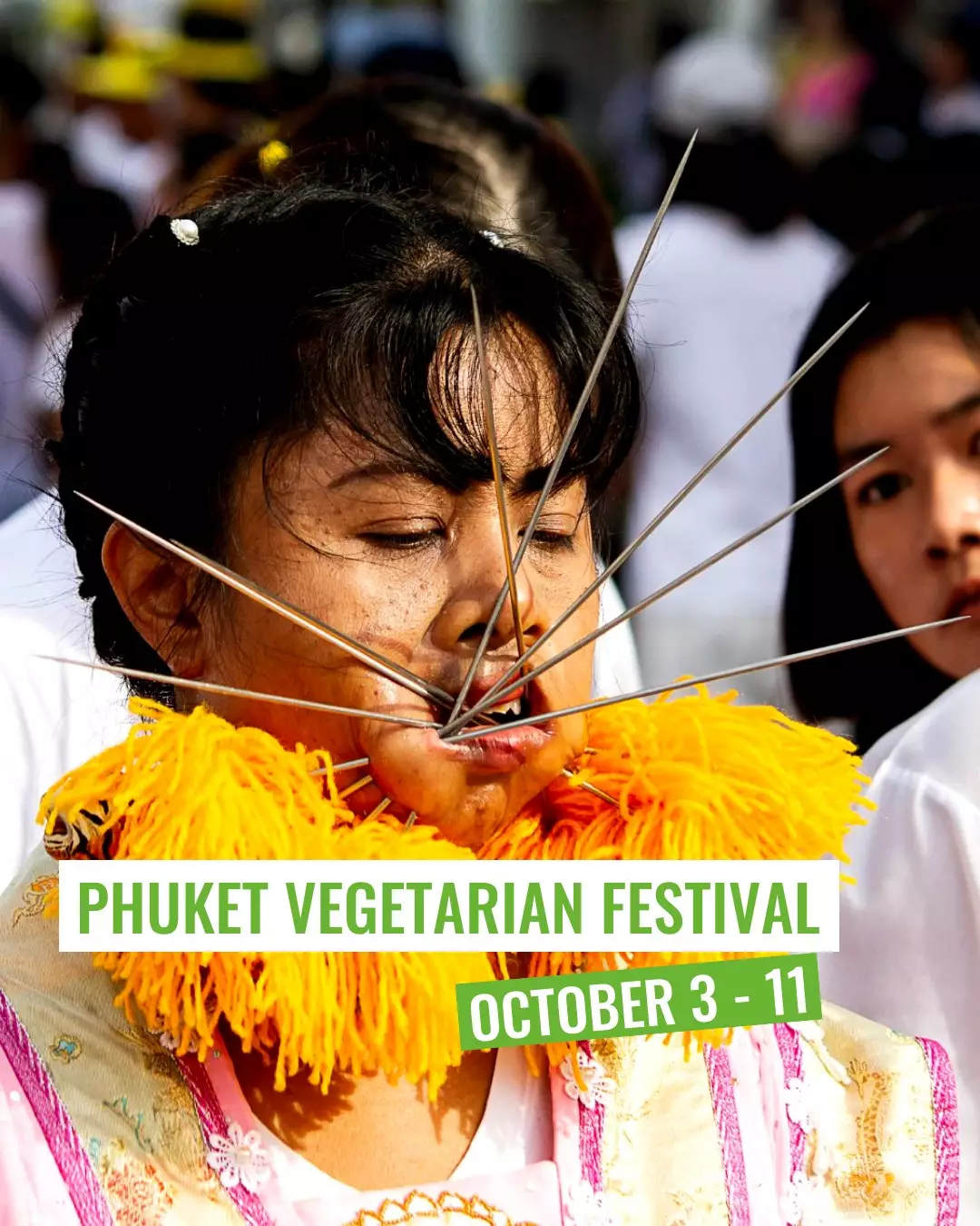 Phuket Vegetarian Festival schedule