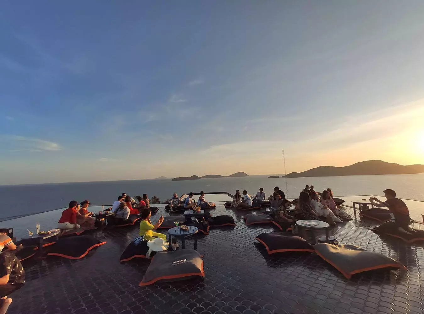 Baba Nest rooftop view restaurant at Sri Panwa Hotel
