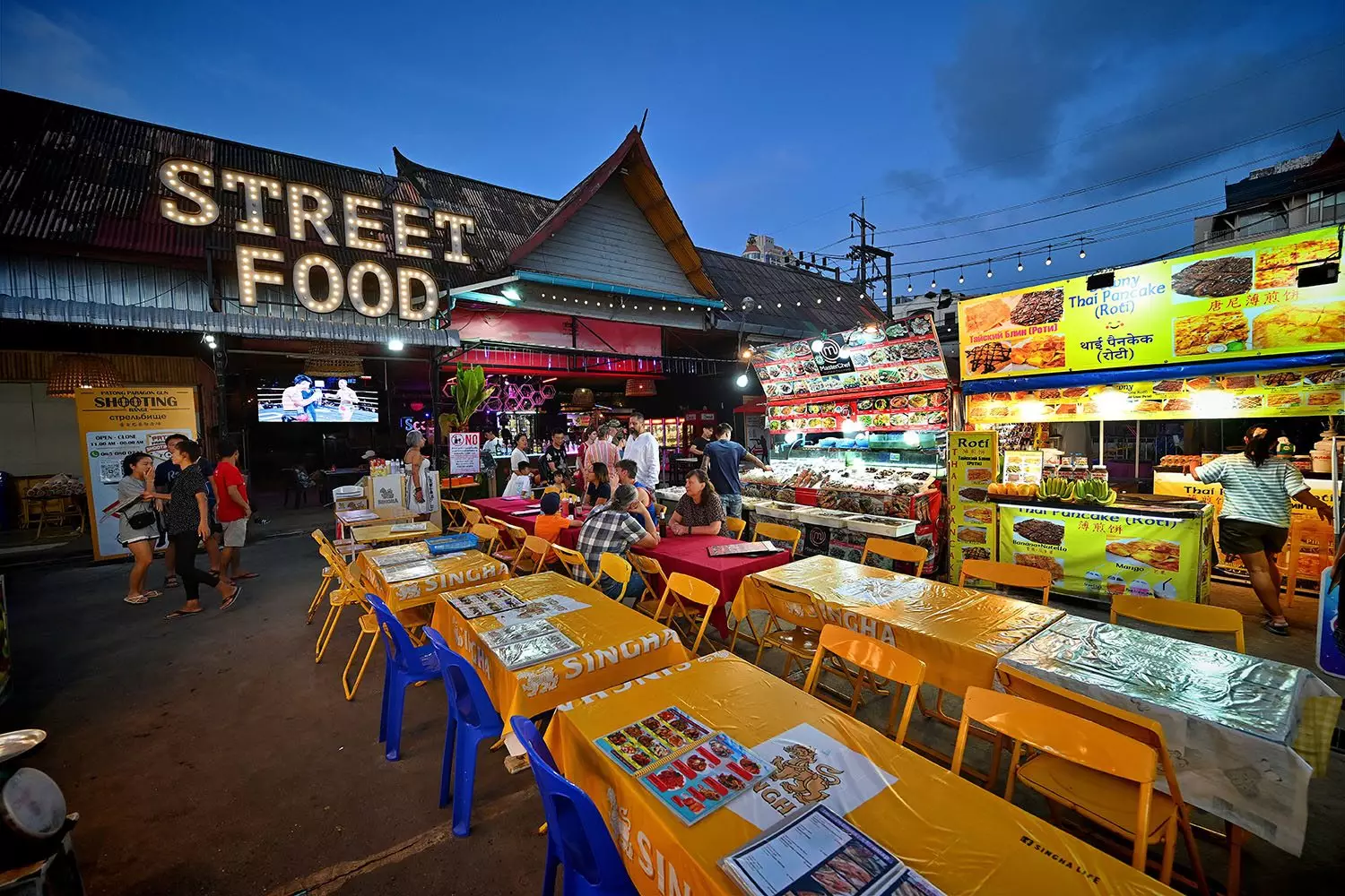 Bangla Night market for shopping in Phuket