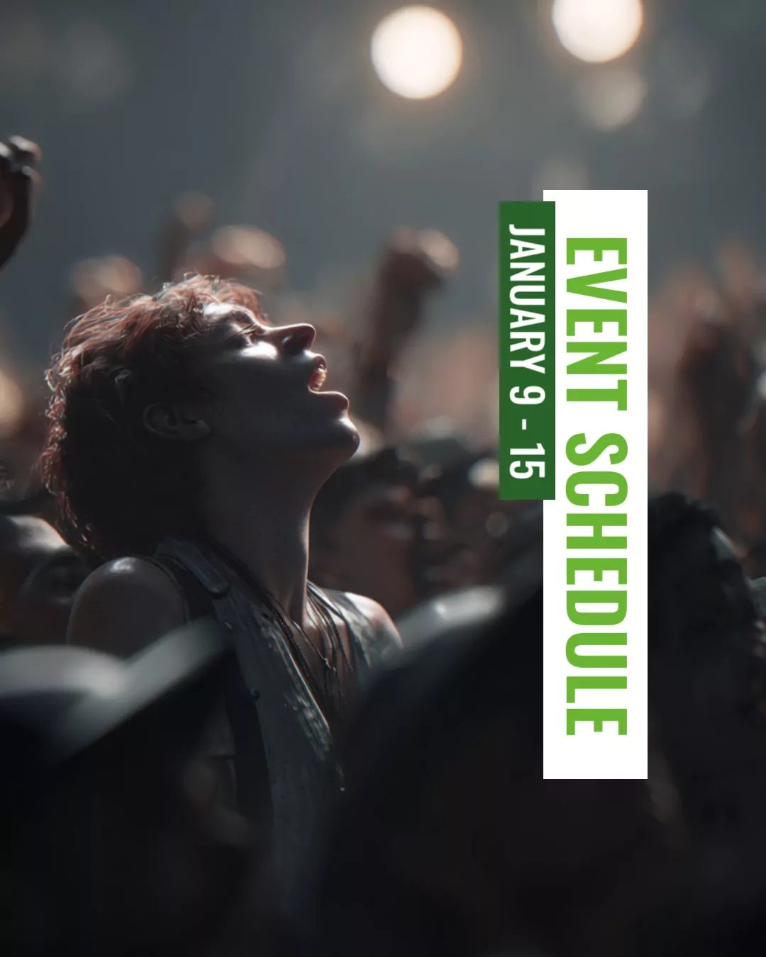 The upcoming week (January 9-15) how to reach