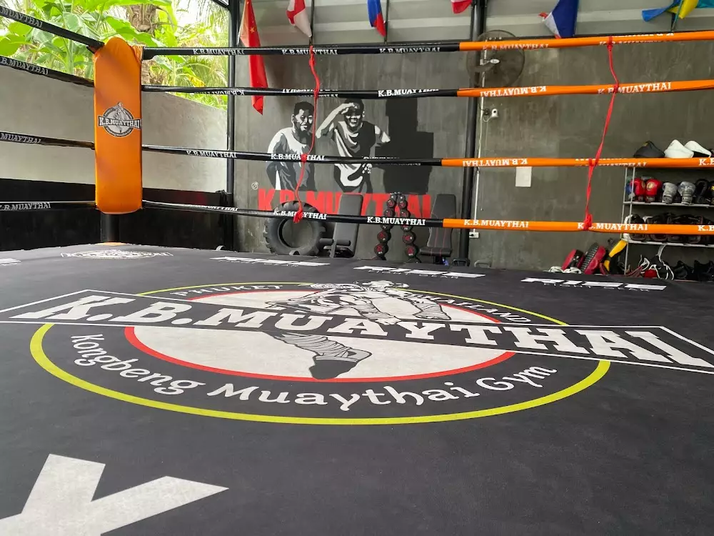 Rawai, KB Muaythai Phuket map