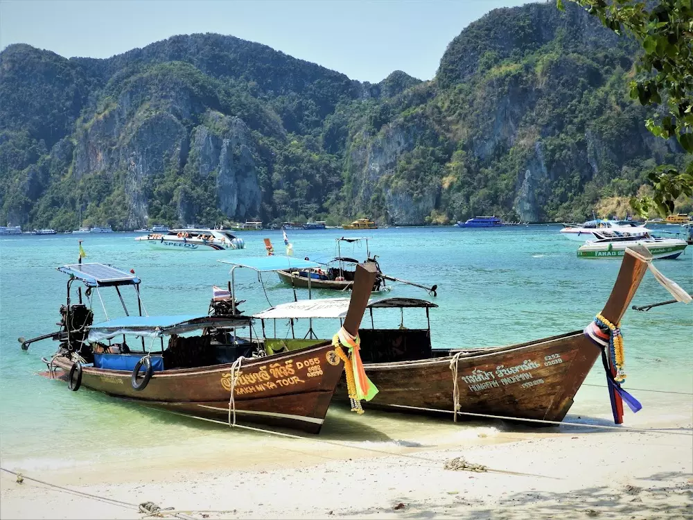 Krabi, Рейли-Бич карта