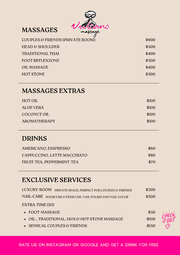 Patong, Vulcano Massage & Spa location