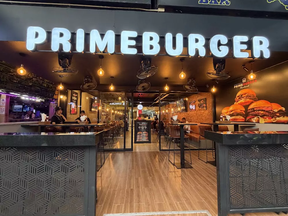 Patong, Prime Burger Bangla Road map