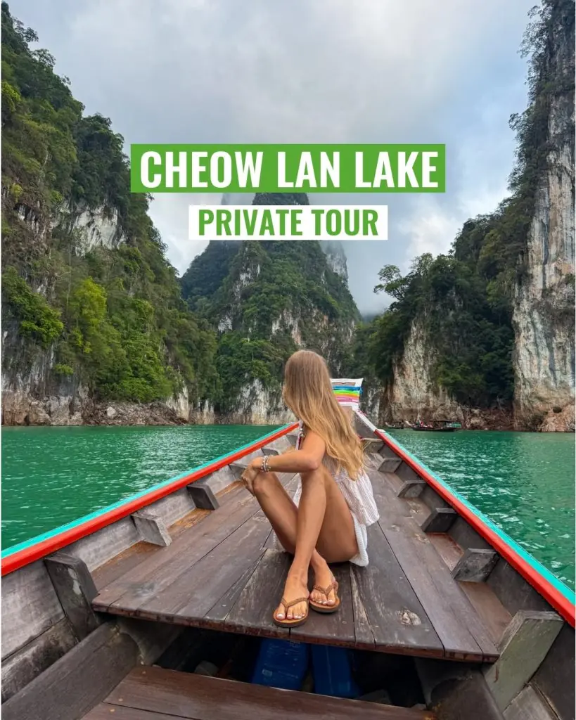 Cheow Lan Lake. Private Tour